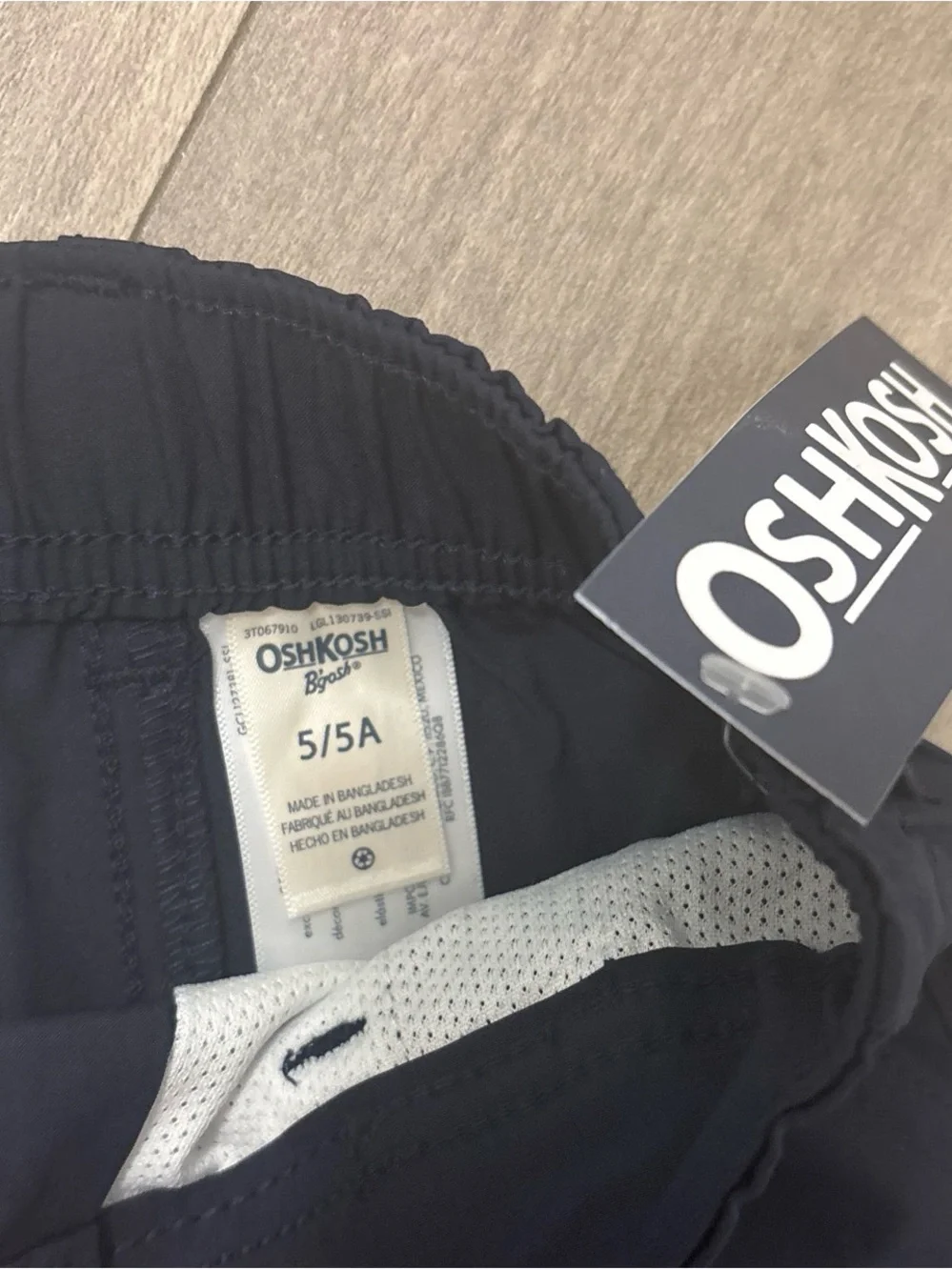 OshKosh B'gosh Boys' Navy Chinos